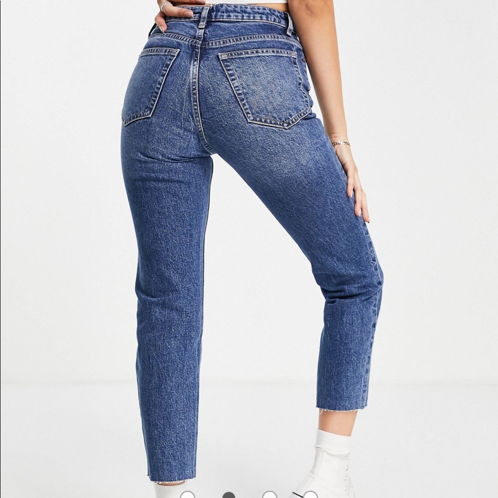 NWOT Topshop Straight Jeans